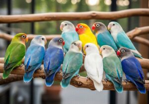 Lovebirds Colors